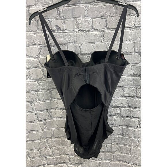 Maidenform Women's Firm Tummy-Control Easy Up Strapless Bodysuit 1256 - Picture 5 of 11